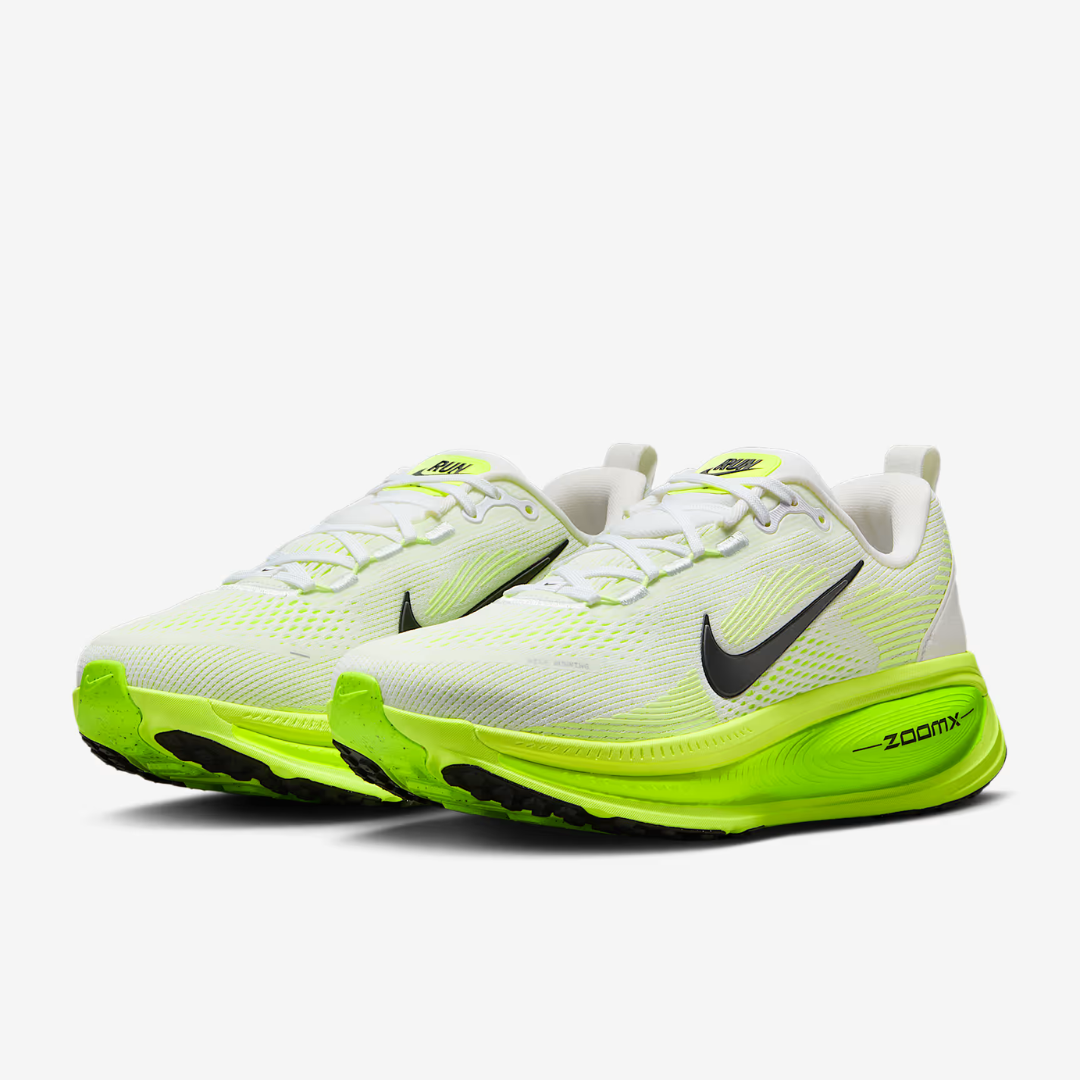 Vomero 18 White Electric Green