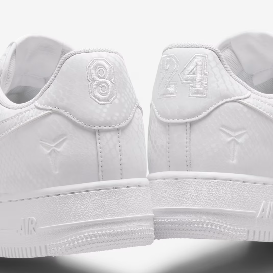 AF1 x Kobe Forever Triple White